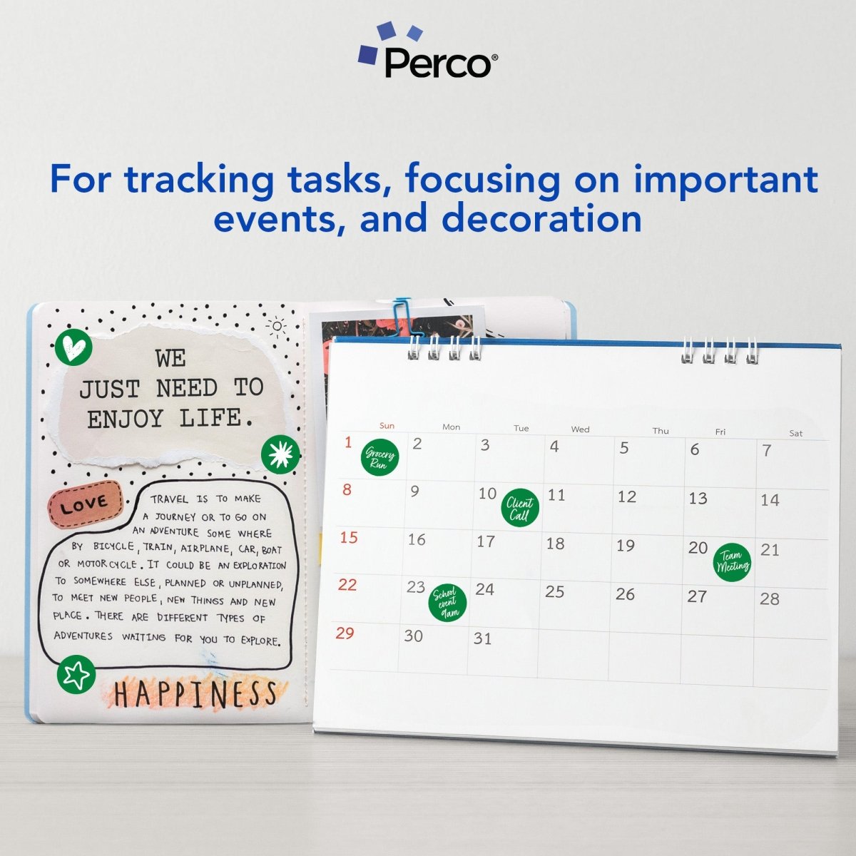 1 - Inch Round Circle Dot Sticker Labels with Strong and Permanent Adhesive - 1,000 Labels per Roll - Vibrant Colors - Store Supplies