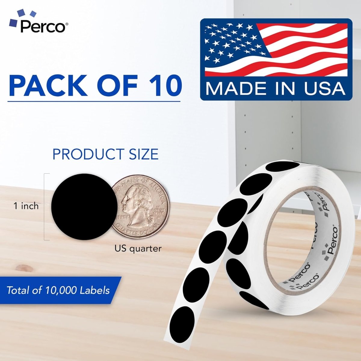 1 Inch Round Sticker Labels - Store Supplies