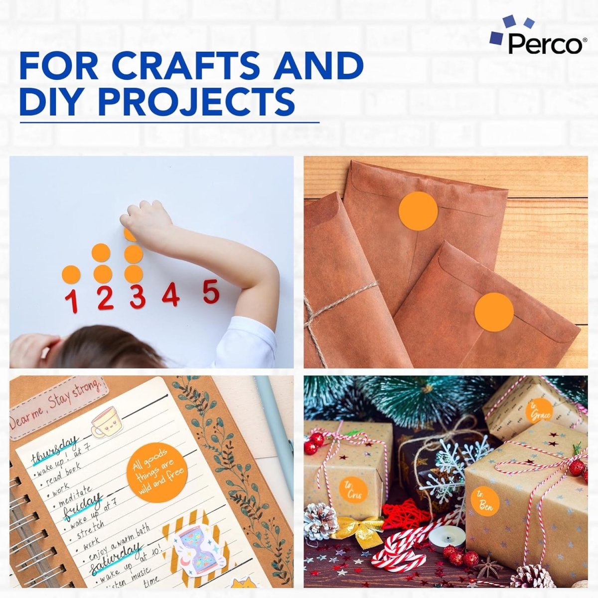 2 Inch Round Sticker Labels - Store Supplies