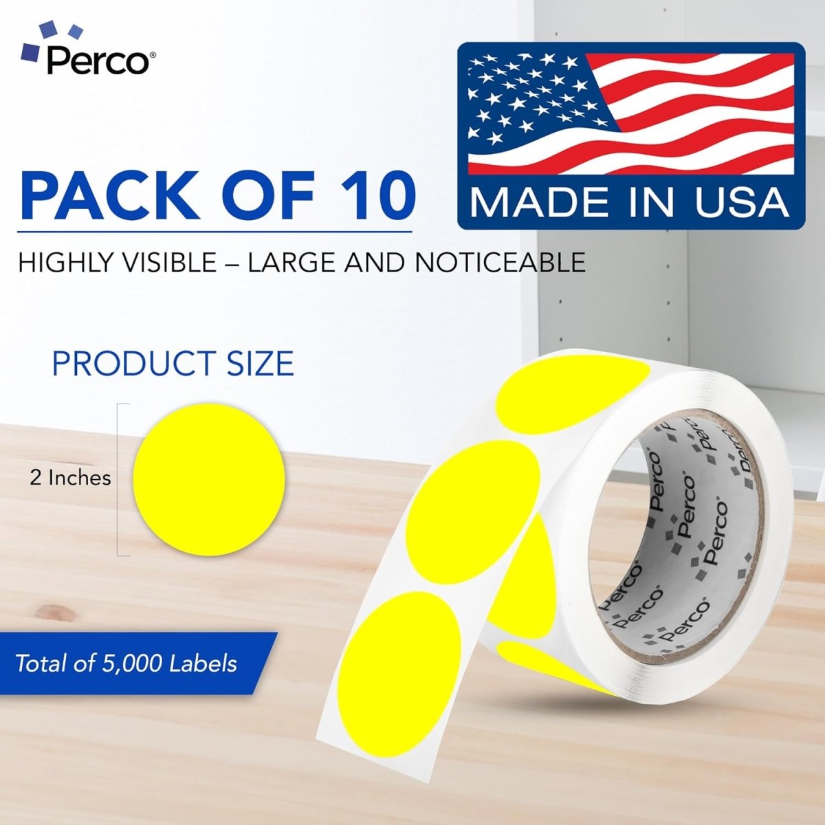 2 Inch Round Sticker Labels - Store Supplies