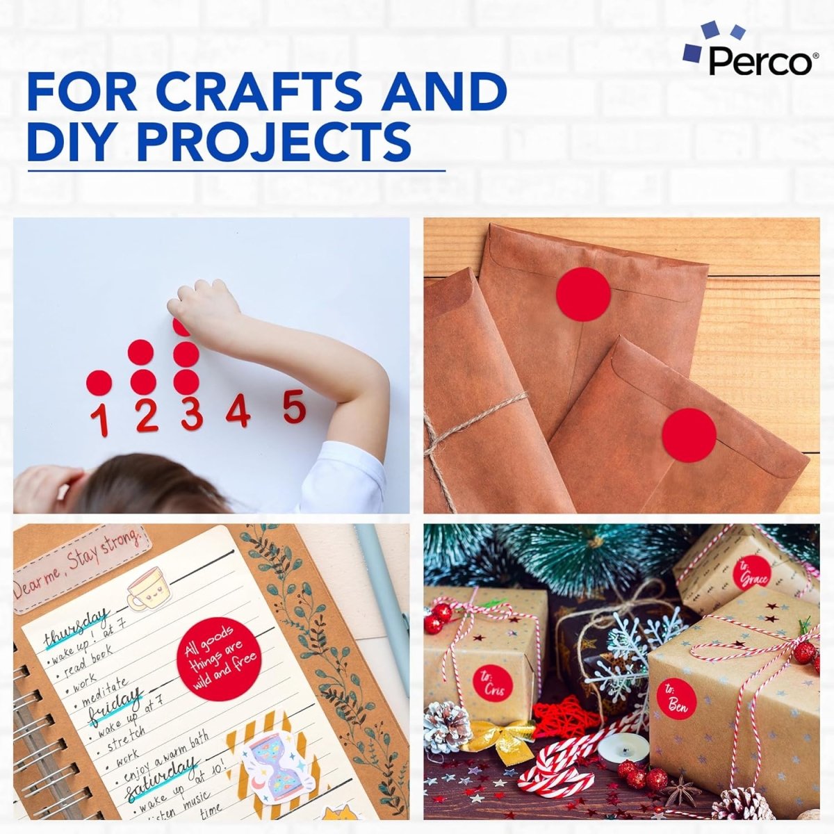 2 Inch Round Sticker Labels - Store Supplies