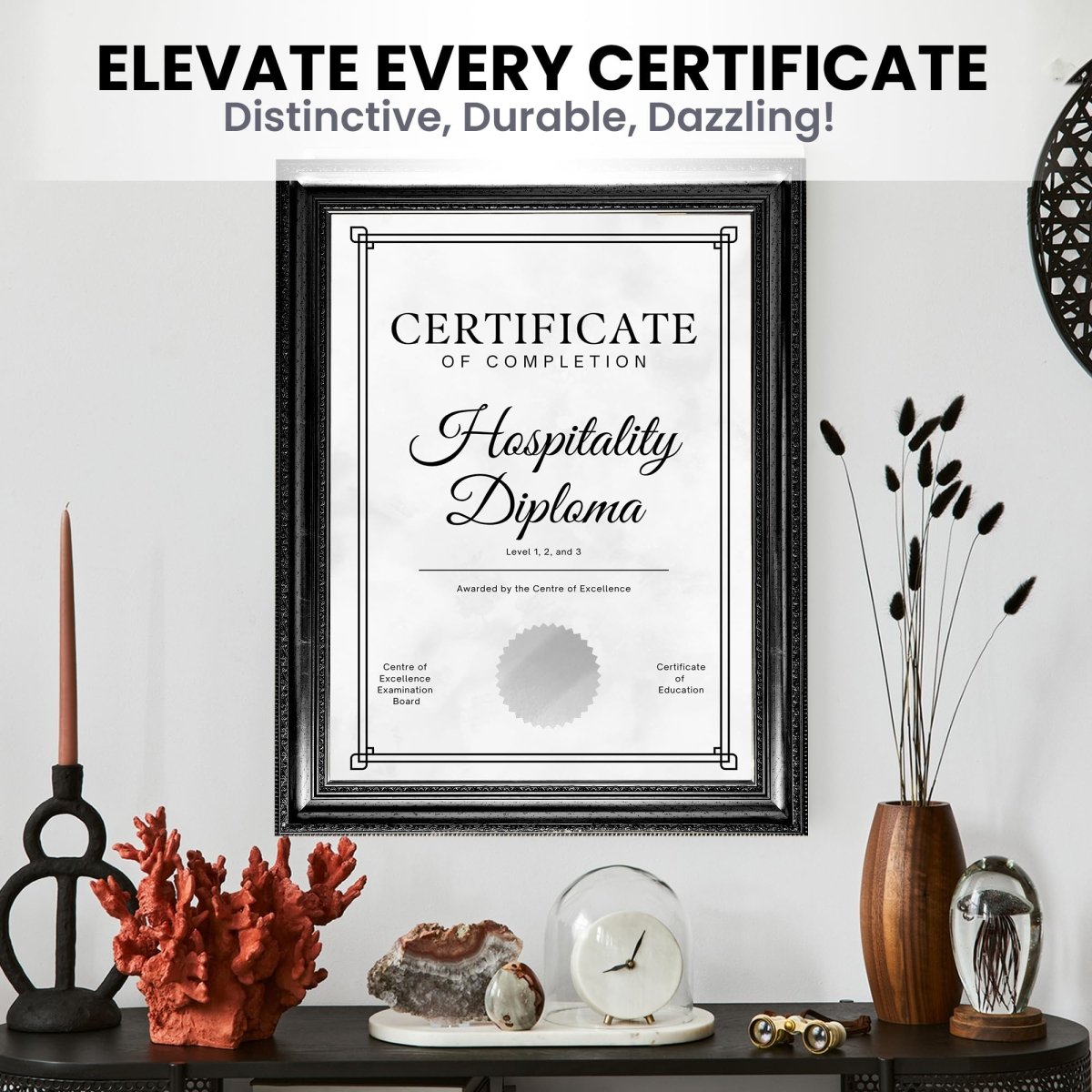 2 - Inch Serrated Edge Sticker Labels - Metallic Silver 1 Roll