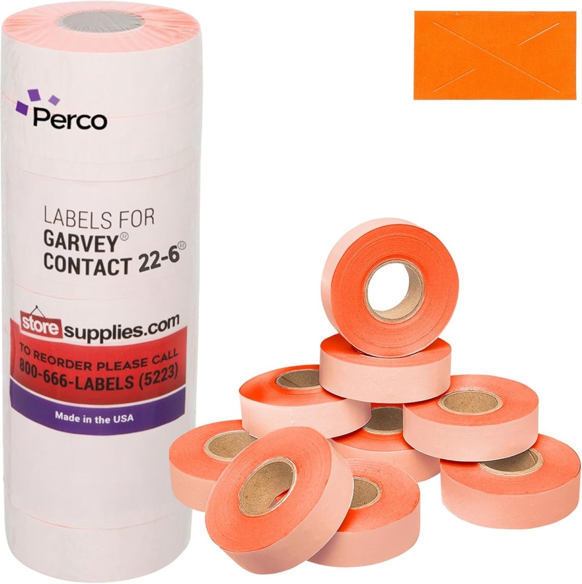 2212 Pricing Labels for Garvey 22 - 6/22 - 7/22 - 8 Price Gun - Store Supplies