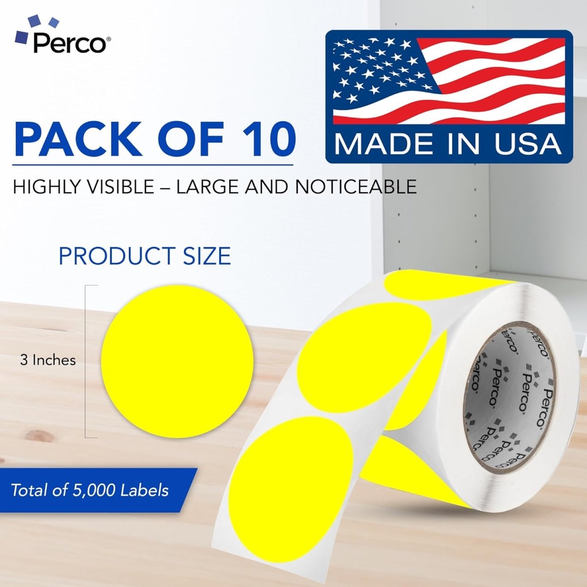 3 Inch Round Sticker Labels - Store Supplies