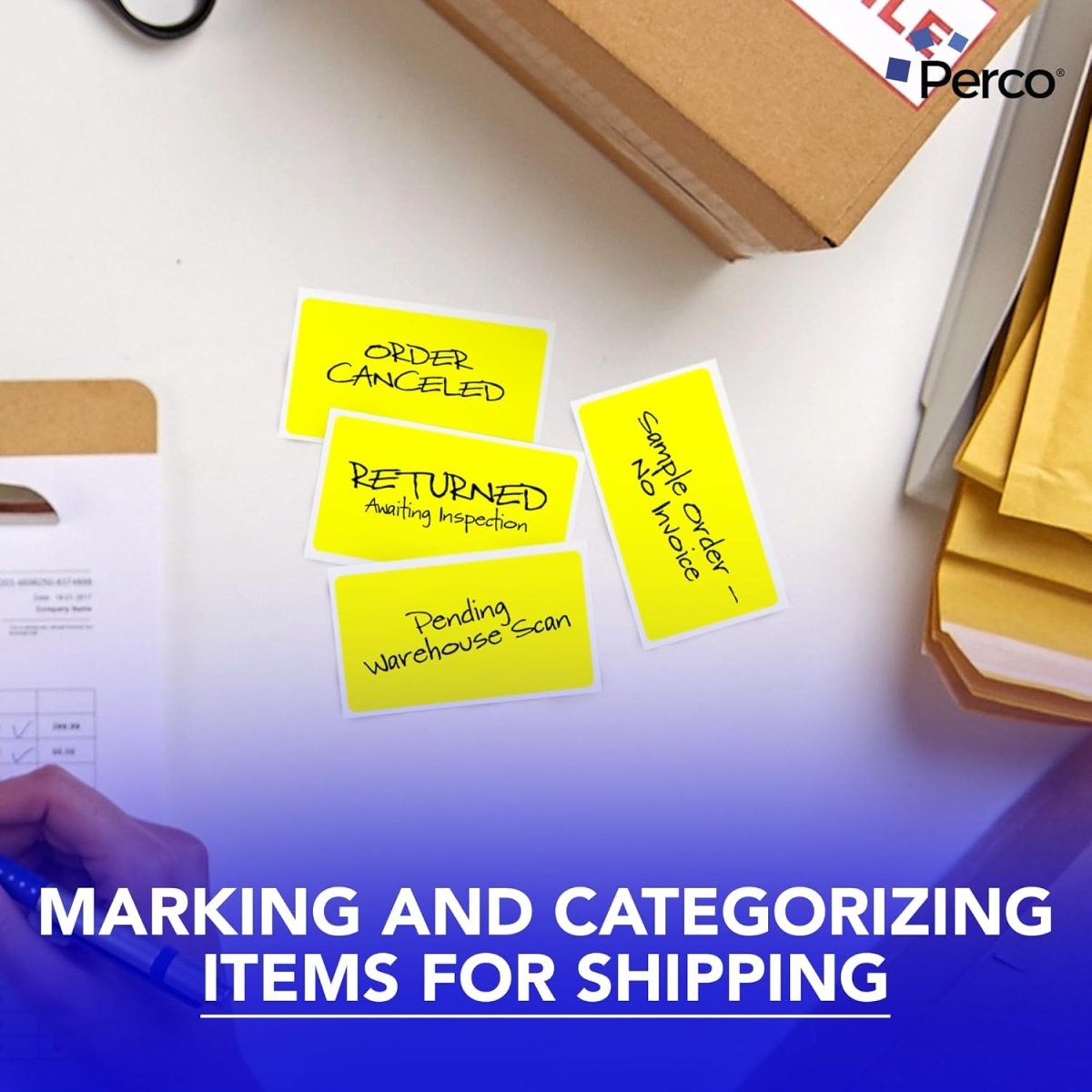 3x5 Inch Rectangle Sticker Labels - Store Supplies