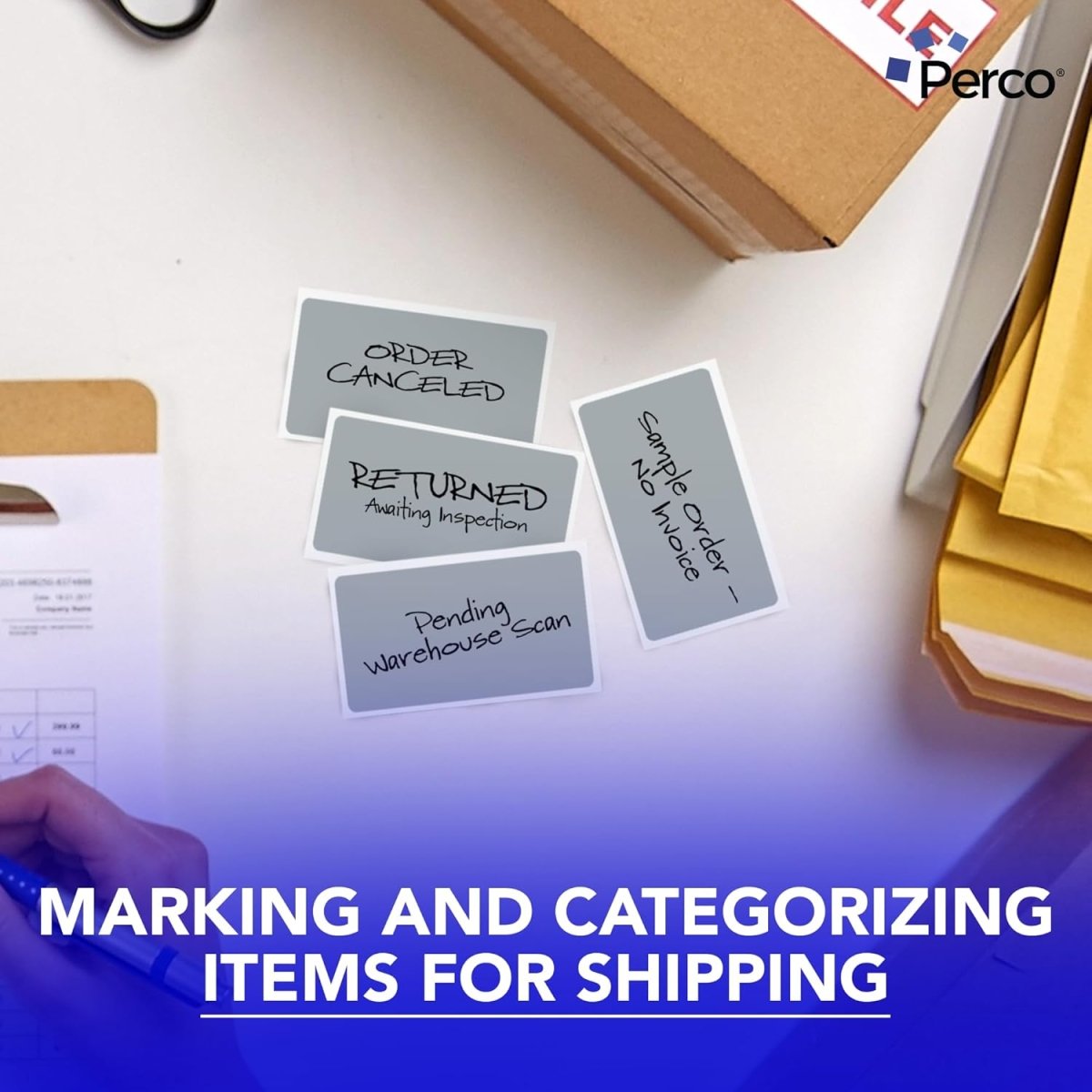 3x5 Inch Rectangle Sticker Labels - Store Supplies