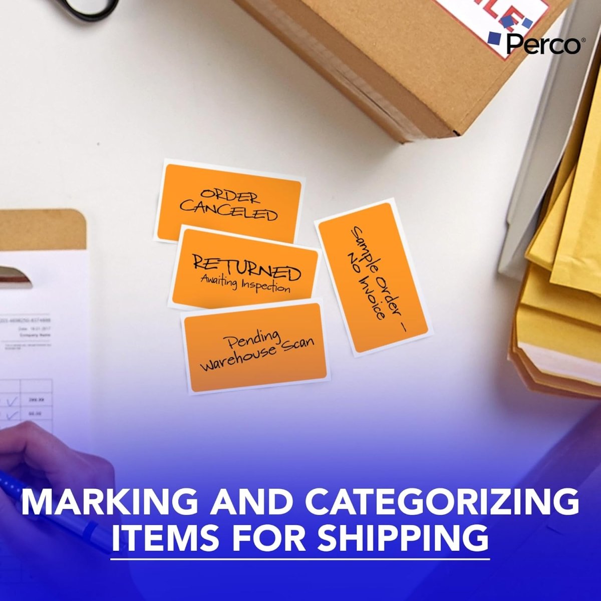 3x5 Inch Rectangle Sticker Labels - Store Supplies