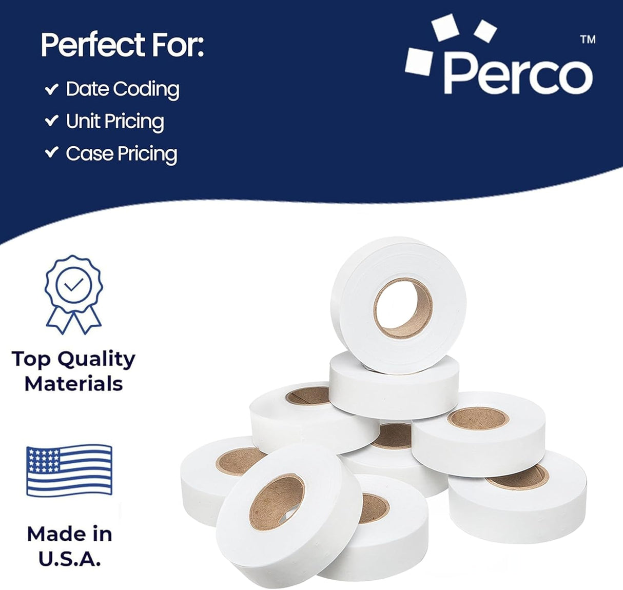 Perco Price Labels for Garvey 22-6 / 22-7 / 22-8