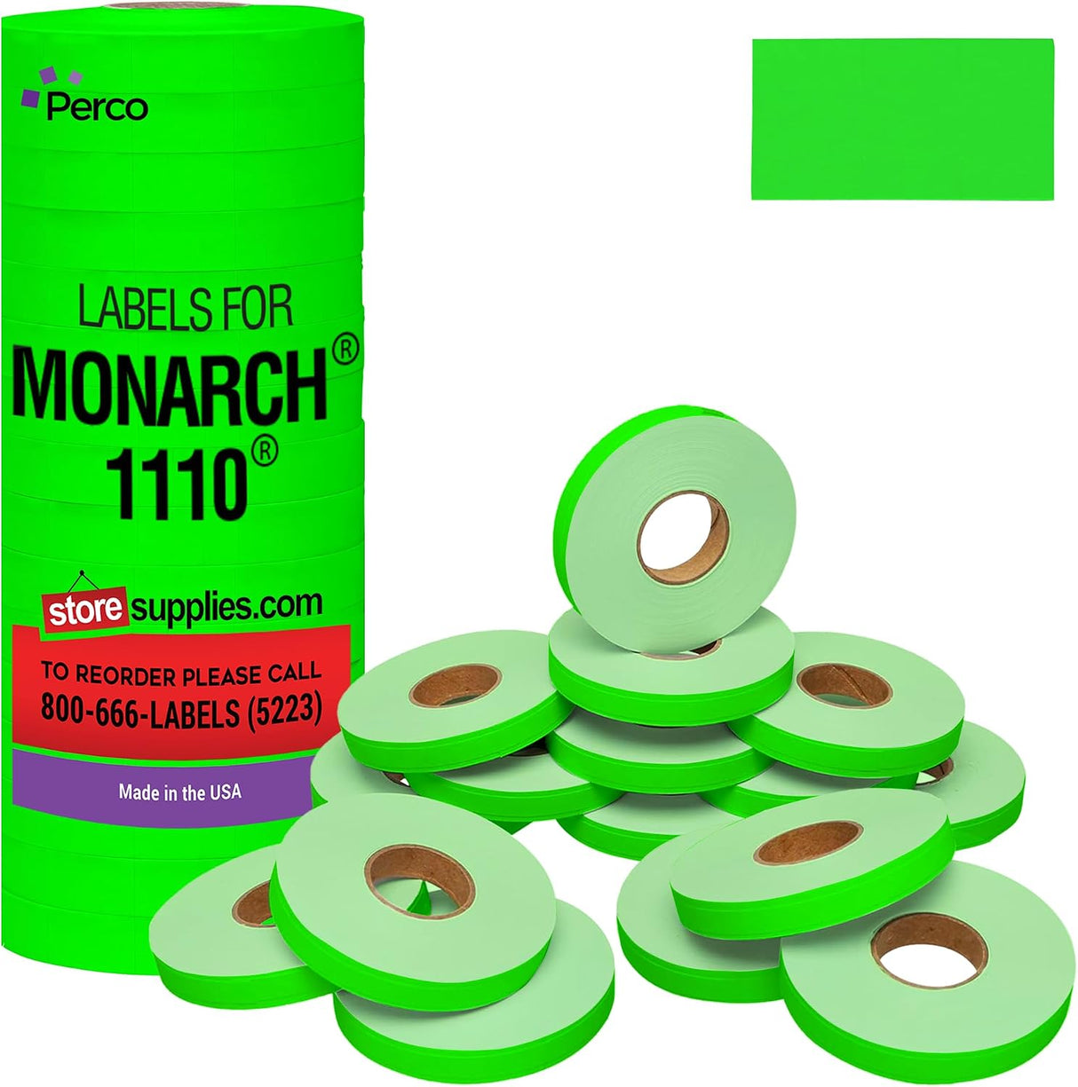 Perco Price Labels for Monarch 1110