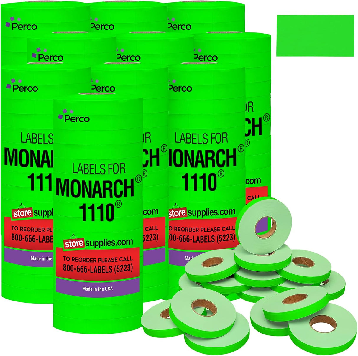 Perco Price Labels for Monarch 1110