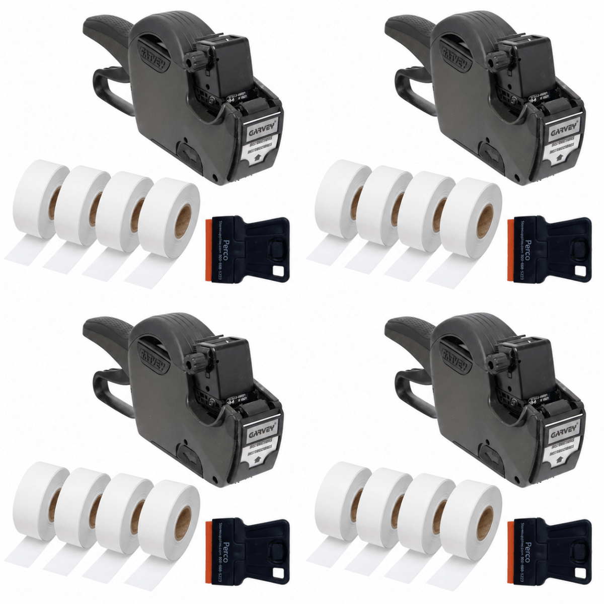Garvey 18-6 Price Labeler Kit - Labels, Inkers, and Scraper included. - 4