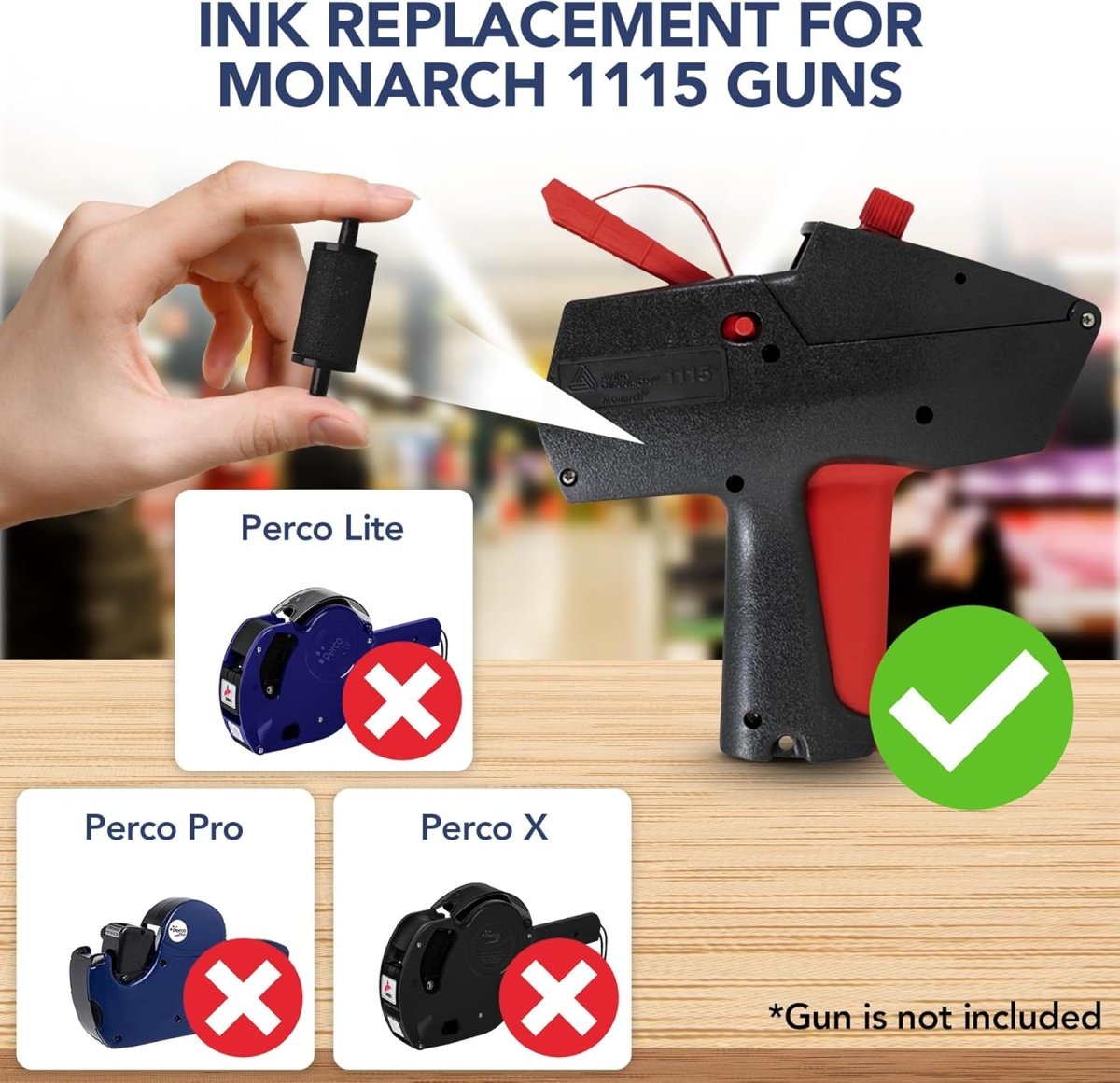 Monarch 1110 Ink Rolls - Store Supplies