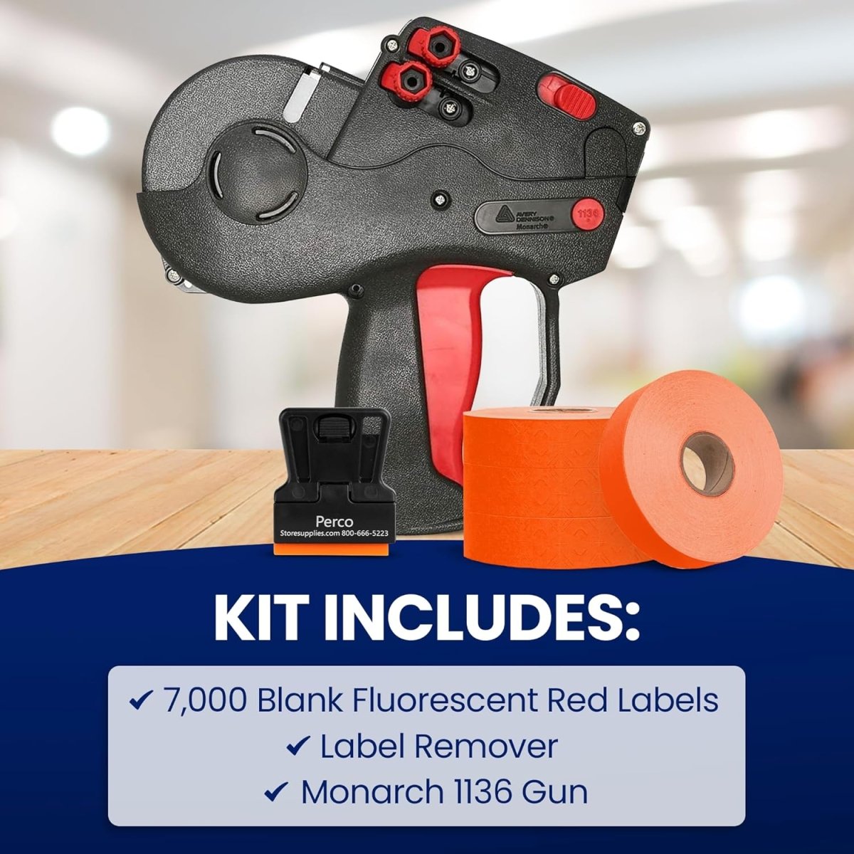 Monarch 1136 - Price Gun Kit - Store Supplies