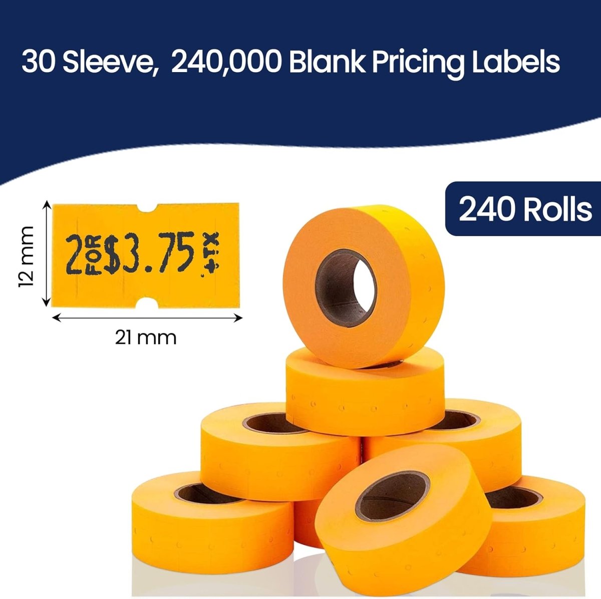 Perco 1 Line Labels - Store Supplies