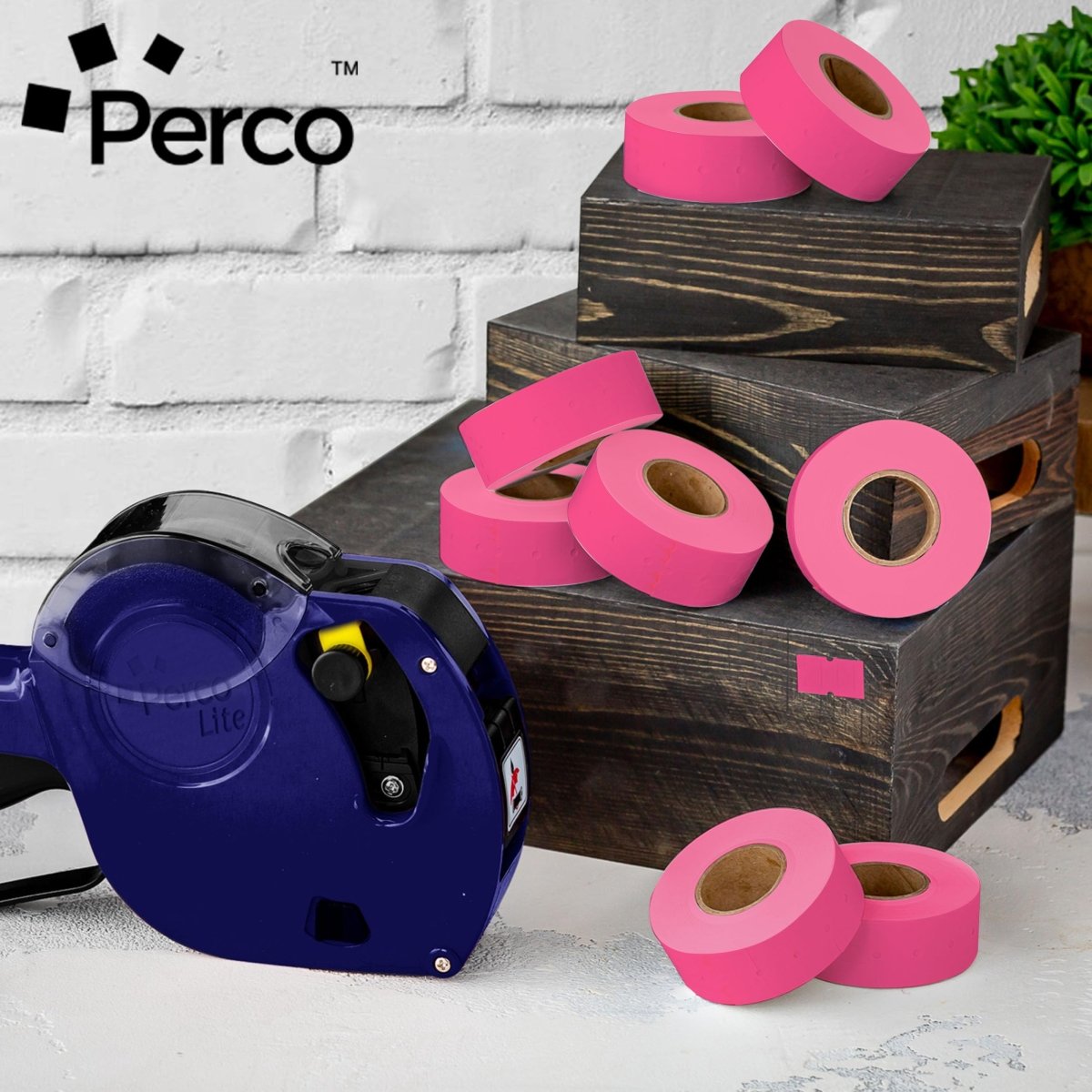 Perco 1 Line Labels - Store Supplies