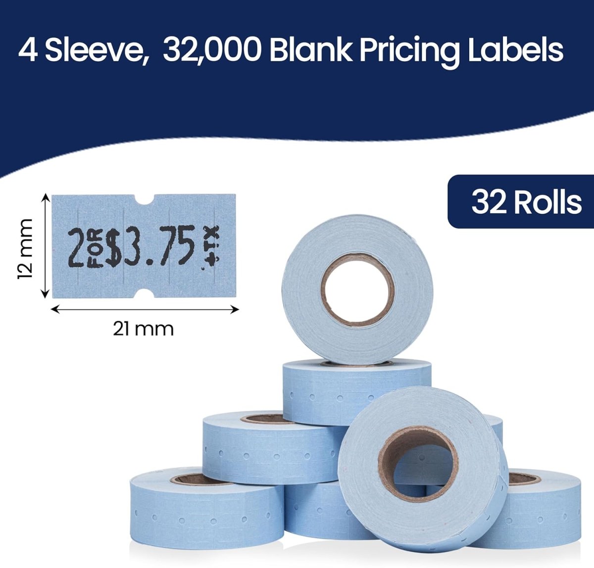 Perco 1 Line Labels - Store Supplies