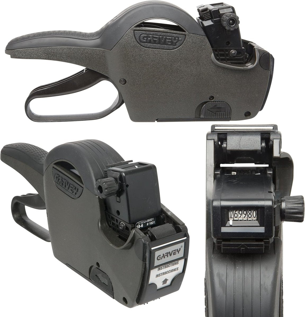 Perco 1812 Price Labels for Garvey 18 - 6 - White Starter Kit