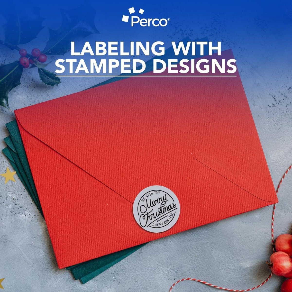 Perco 3 - Inch Round Circle Dot Sticker Labels – Easy Peel Perforation – Made in USA - Silver 10 Rolls / 500 Labels Each / 5000 Labels Total