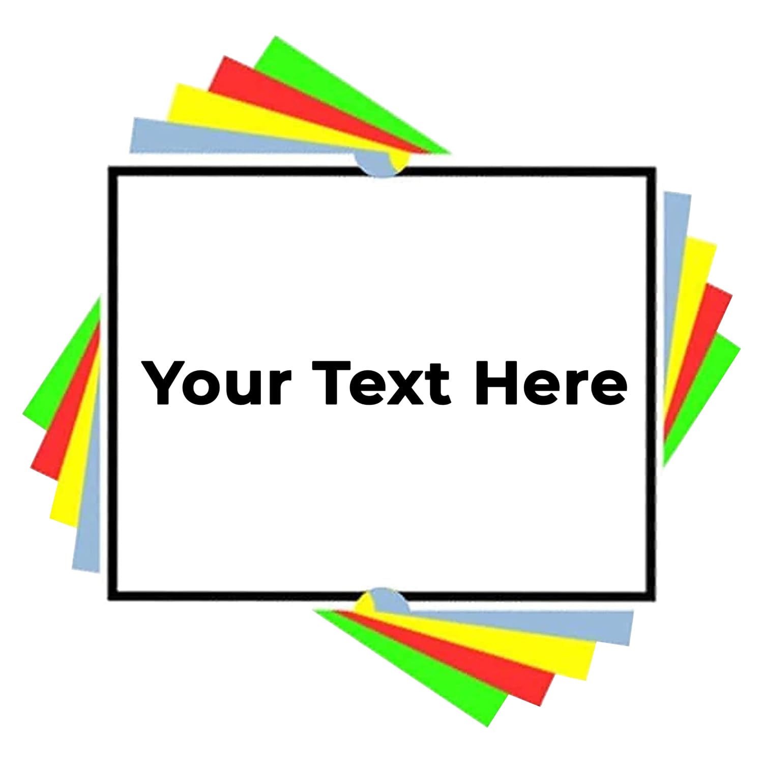 Perco Custom Labels for Perco 2 Line Adhesives Labels - Choose Color, Font and Imprint - Case of 30 Sleeves - Store Supplies