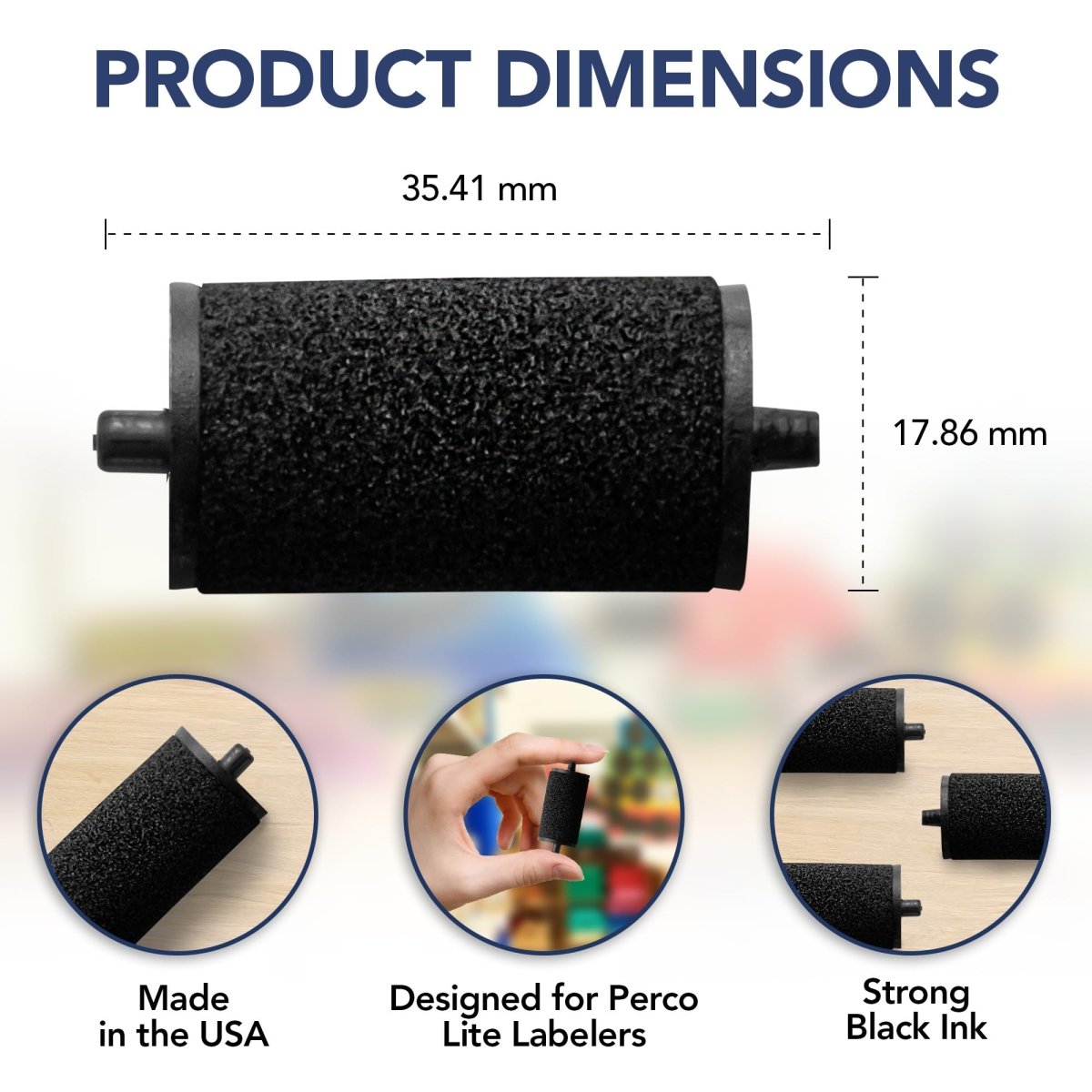 Perco Lite Inkers - Compatible with compatible_with_product_page | Color: 10 Pack | Quantity: | Adhesive: global.AdhesiveType | SKU: PL-PERCO-LITE-INK10 | - shop_