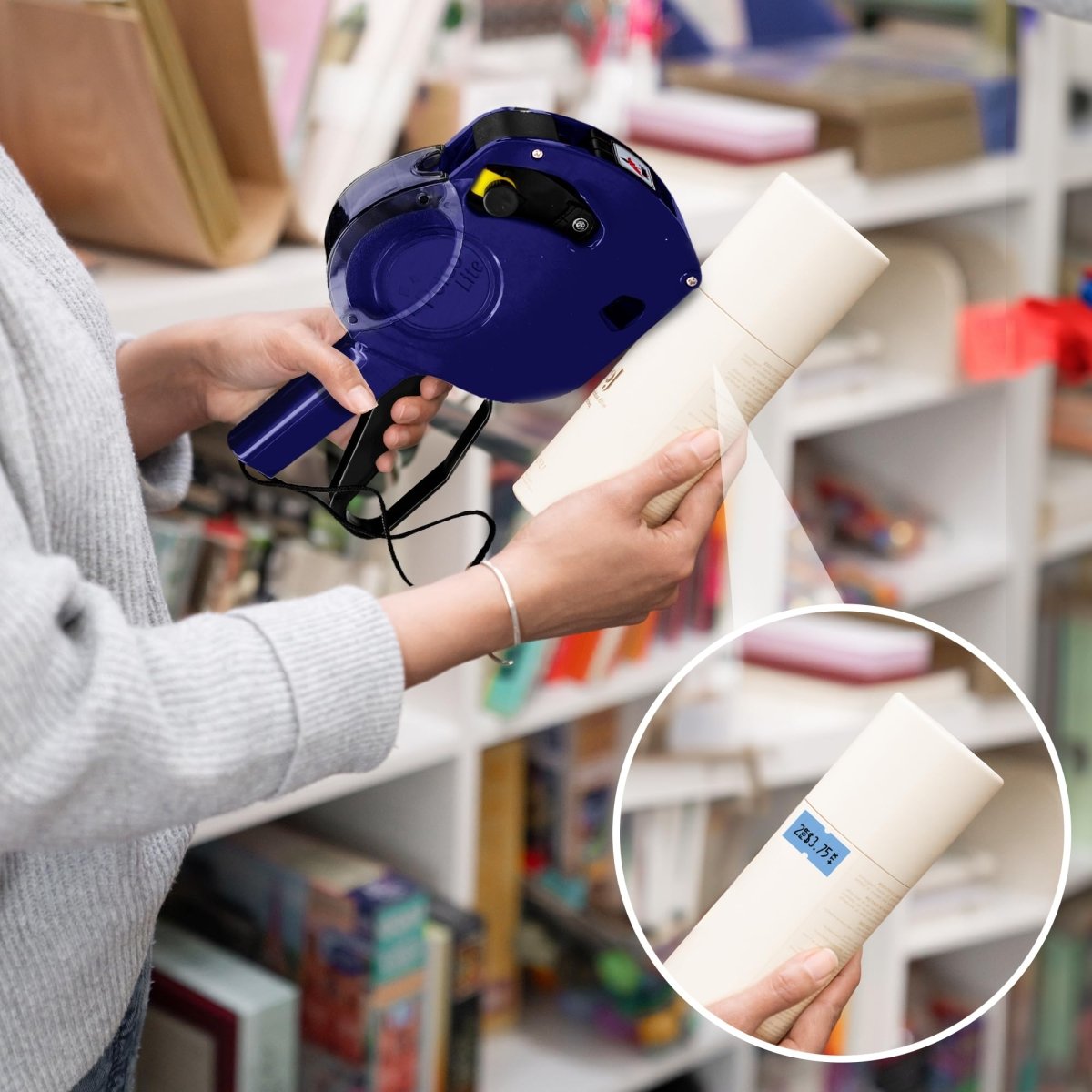 Perco Lite - Compatible with compatible_with_product_page | Color: Price Gun | Quantity: White | Adhesive: global.AdhesiveType | SKU: perco-lite-sinfoo-clip | - shop_