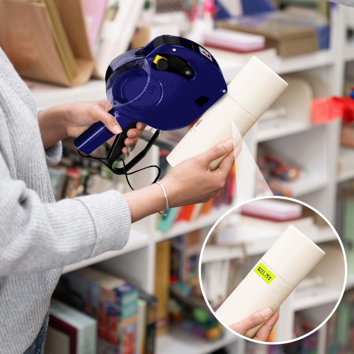 Perco Lite - Compatible with compatible_with_product_page | Color: Price Gun | Quantity: Yellow | Adhesive: global.AdhesiveType | SKU: perco-lite-yellow-sinfoo | - shop_