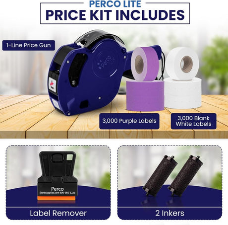 Perco Lite - Price Gun Kit - Store Supplies
