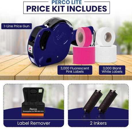 Perco Lite - Price Gun Kit - Store Supplies