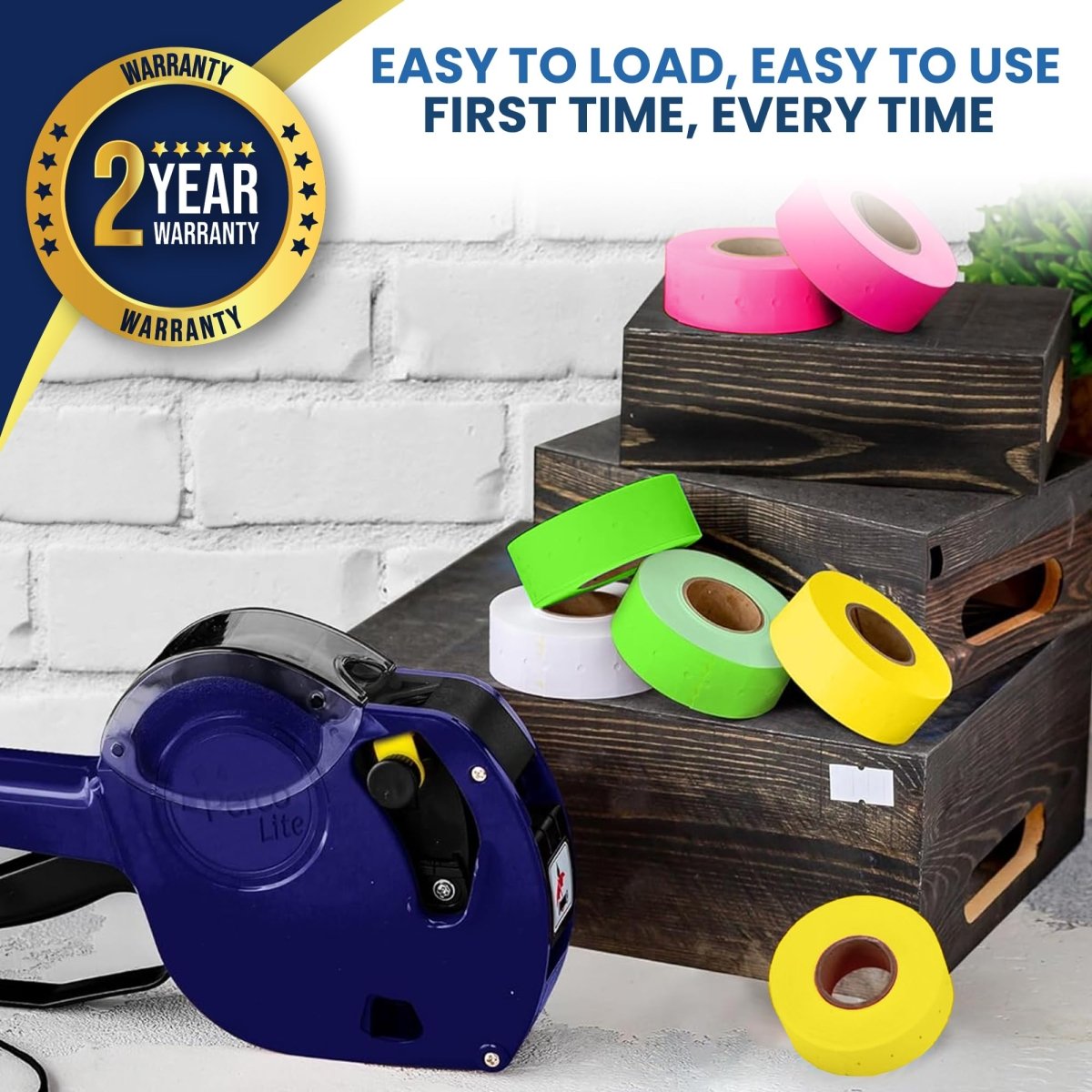 Perco Lite Pricing & Date Labeler - Price Gun Tri Color