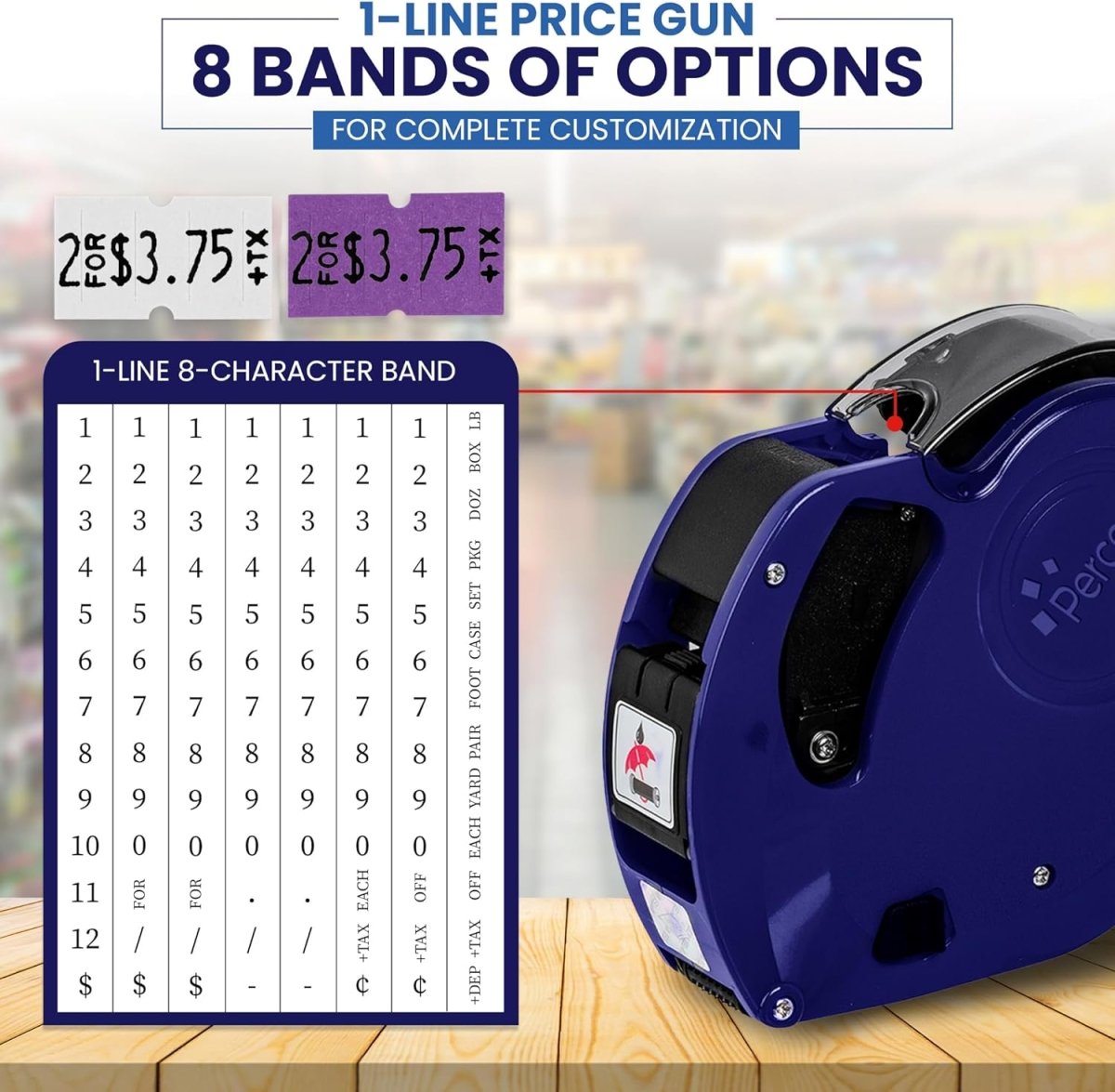Perco Lite Pricing & Date Labeler - Price Gun Purple