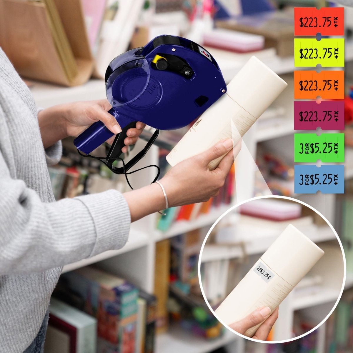 Perco Lite Pricing & Date Labeler - Price Gun Multicolored