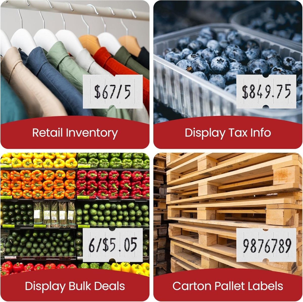 Perco Pro 1 Line - Price Gun Kit - Store Supplies