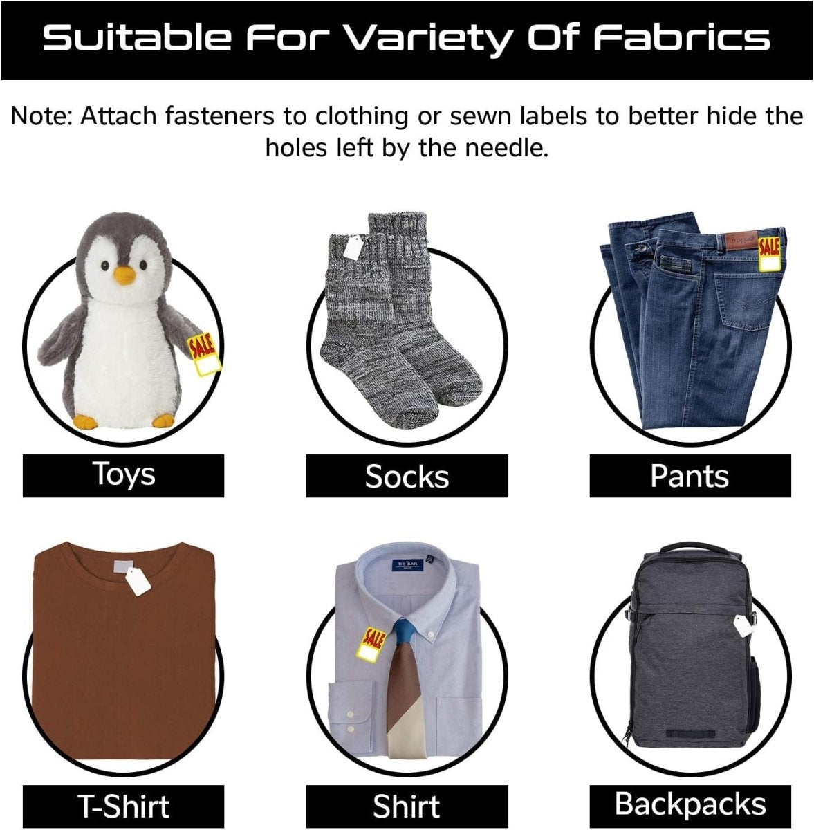 Perco Tagging Gun for Clothing Kit with Extra Needles & Labels - Compatible with compatible_with_product_page | Color: Tag Gun Kit | Quantity: | Adhesive: global.AdhesiveType | SKU: PL:taggun:Kit | - shop_