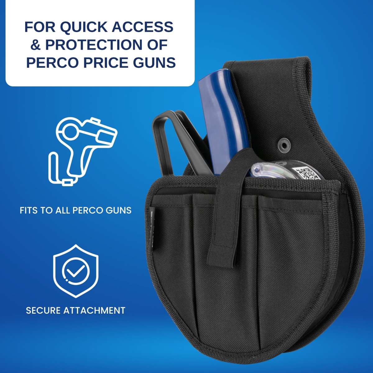 Price Gun Holders - Compatible with compatible_with_product_page | Color: Holster | Quantity: | Adhesive: global.AdhesiveType | SKU: PL-holster | - shop_