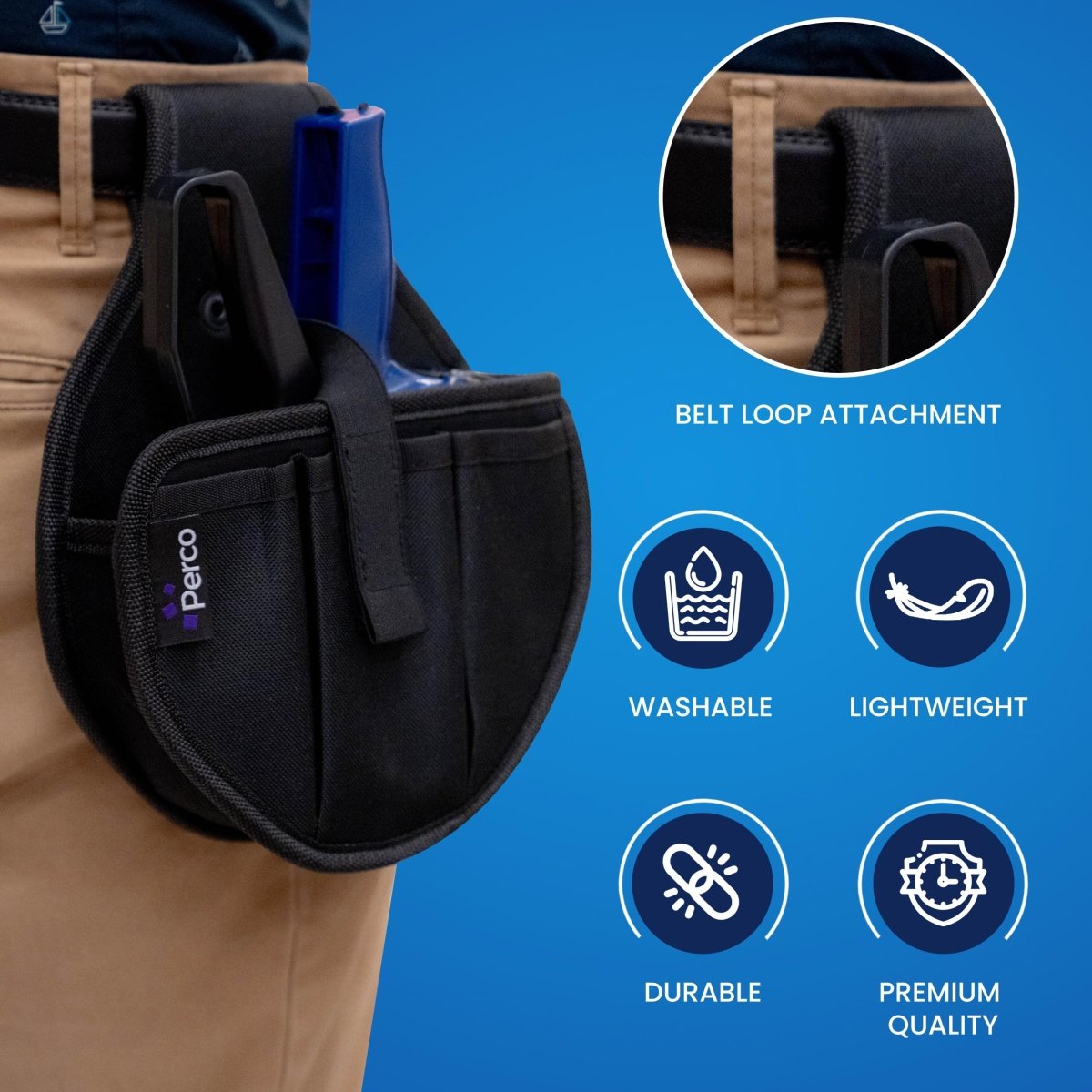 Price Gun Holders - Compatible with compatible_with_product_page | Color: Holster | Quantity: | Adhesive: global.AdhesiveType | SKU: PL-holster | - shop_