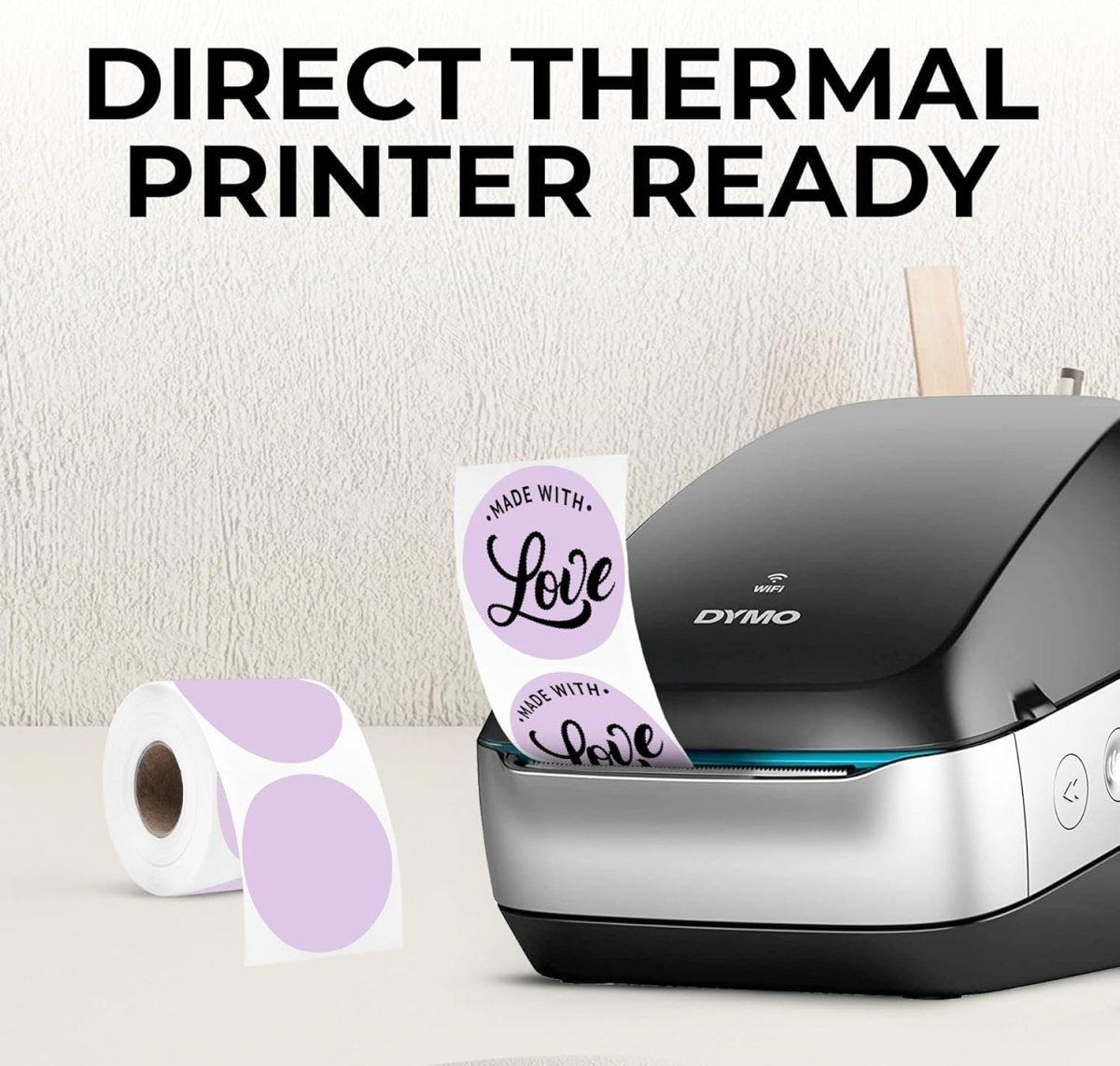 Thermal Labels - Circle - Store Supplies