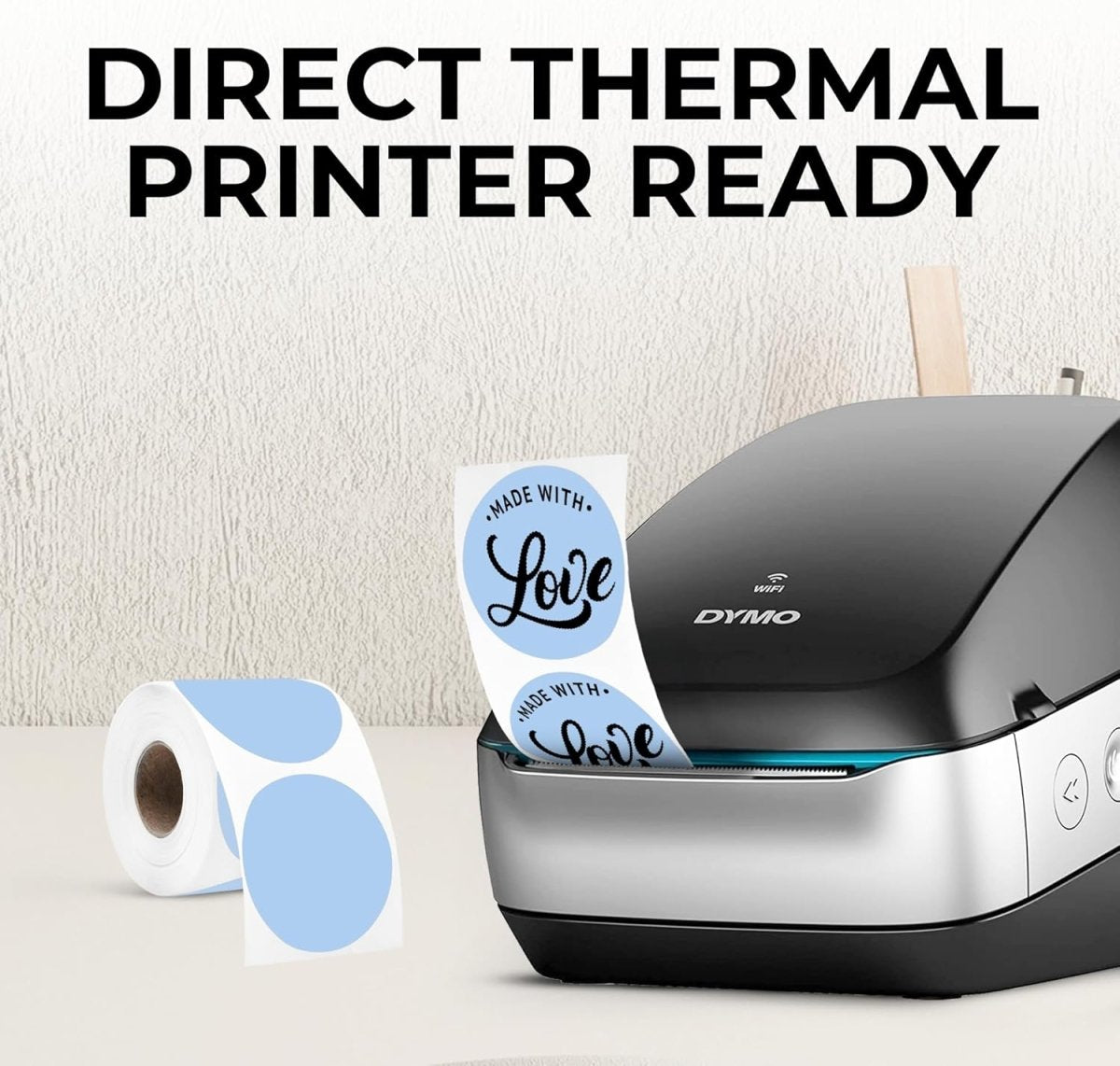 Thermal Labels - Circle - Store Supplies