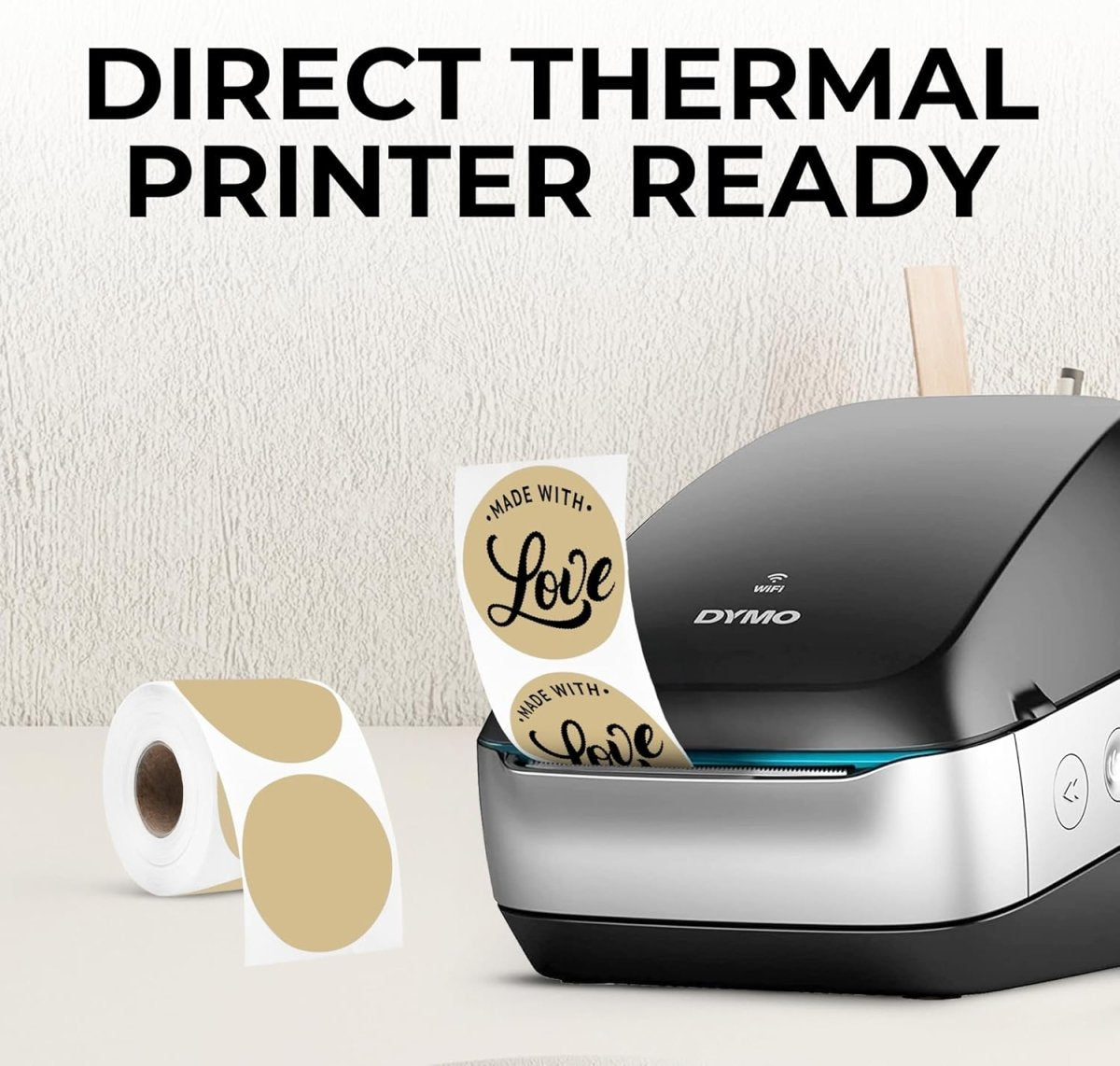 Thermal Labels - Circle - Store Supplies