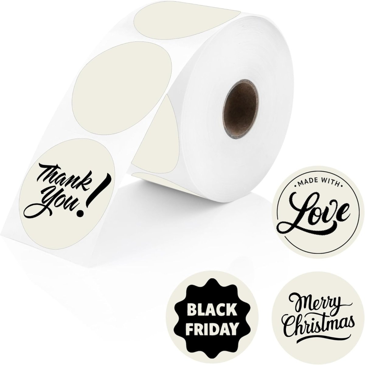 Thermal Labels - Circle - Store Supplies