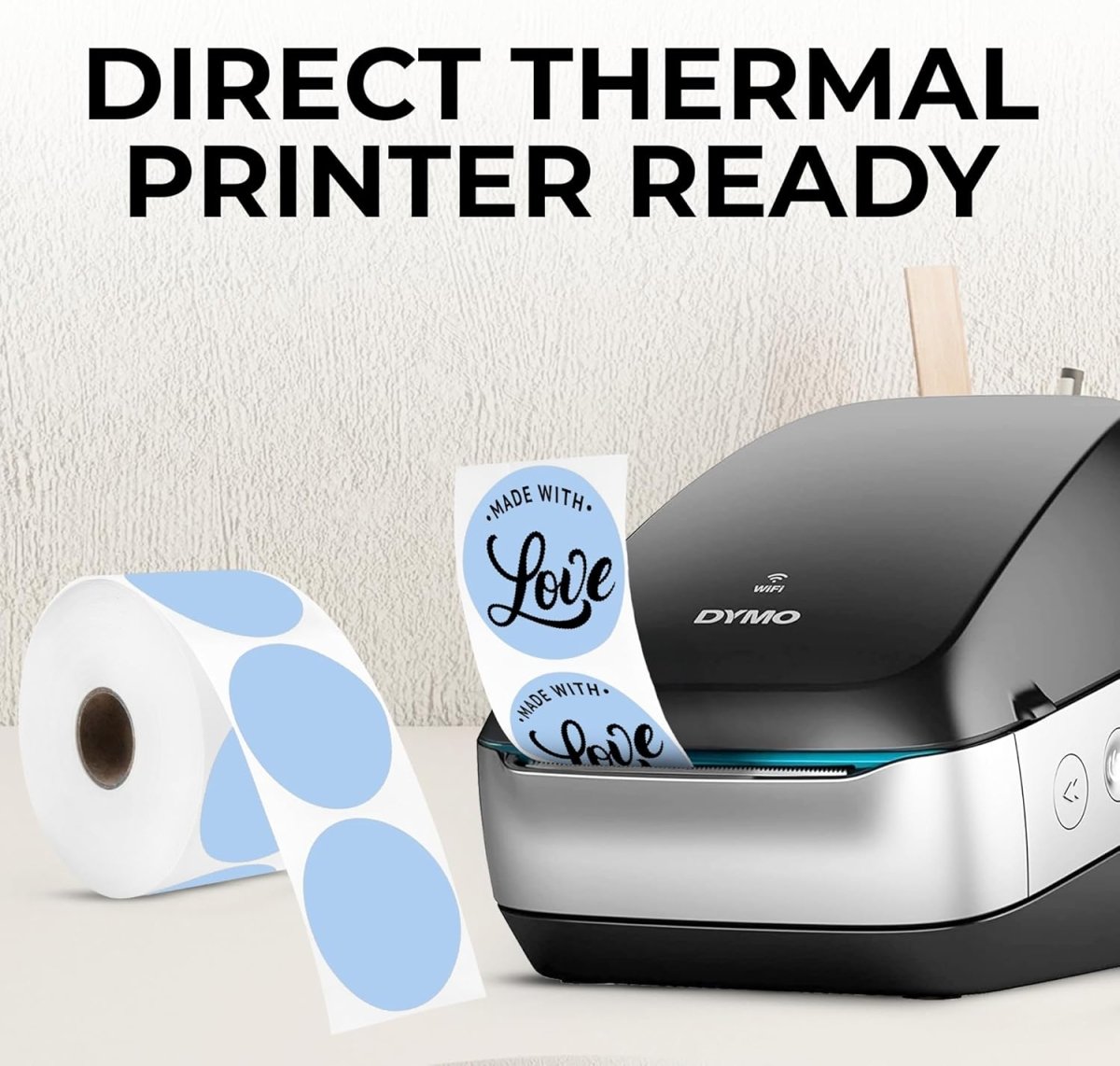 Thermal Labels - Circle - Store Supplies