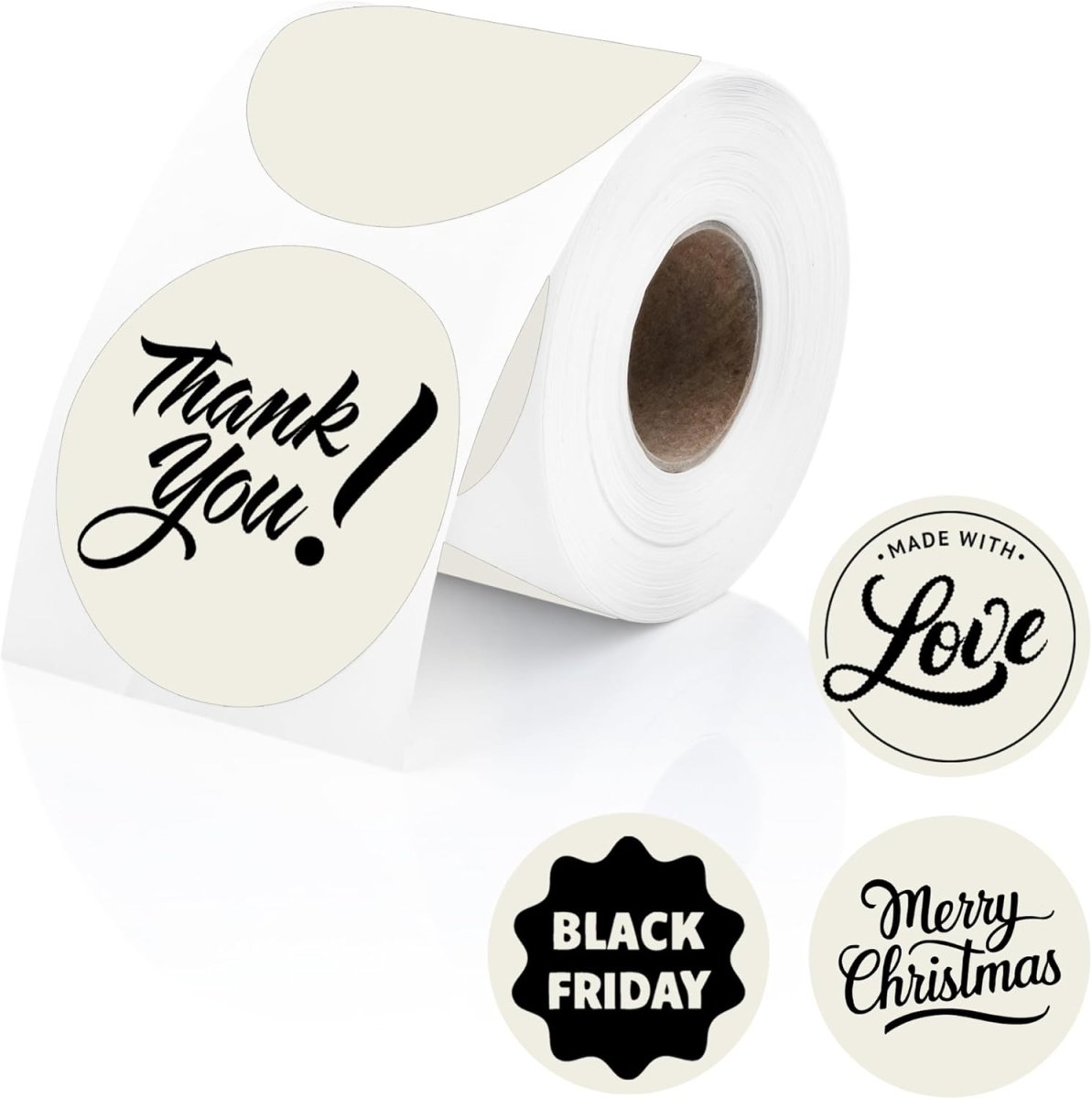 Thermal Labels - Circle - Store Supplies