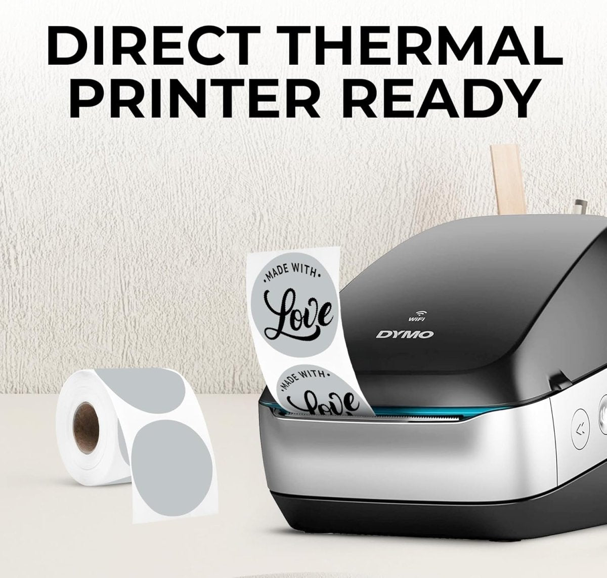 Thermal Labels - Circle - Store Supplies