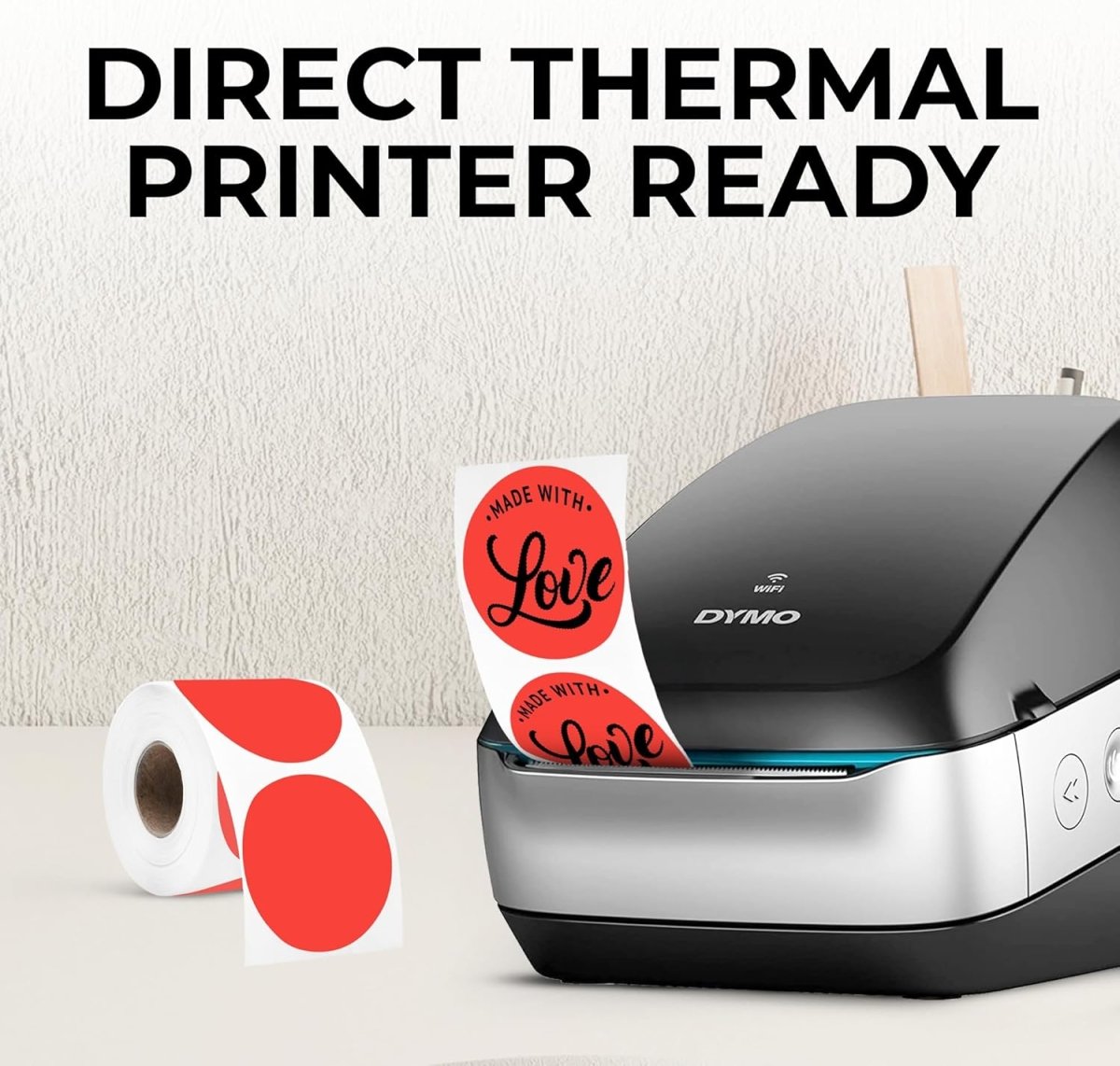 Thermal Labels - Circle - Store Supplies