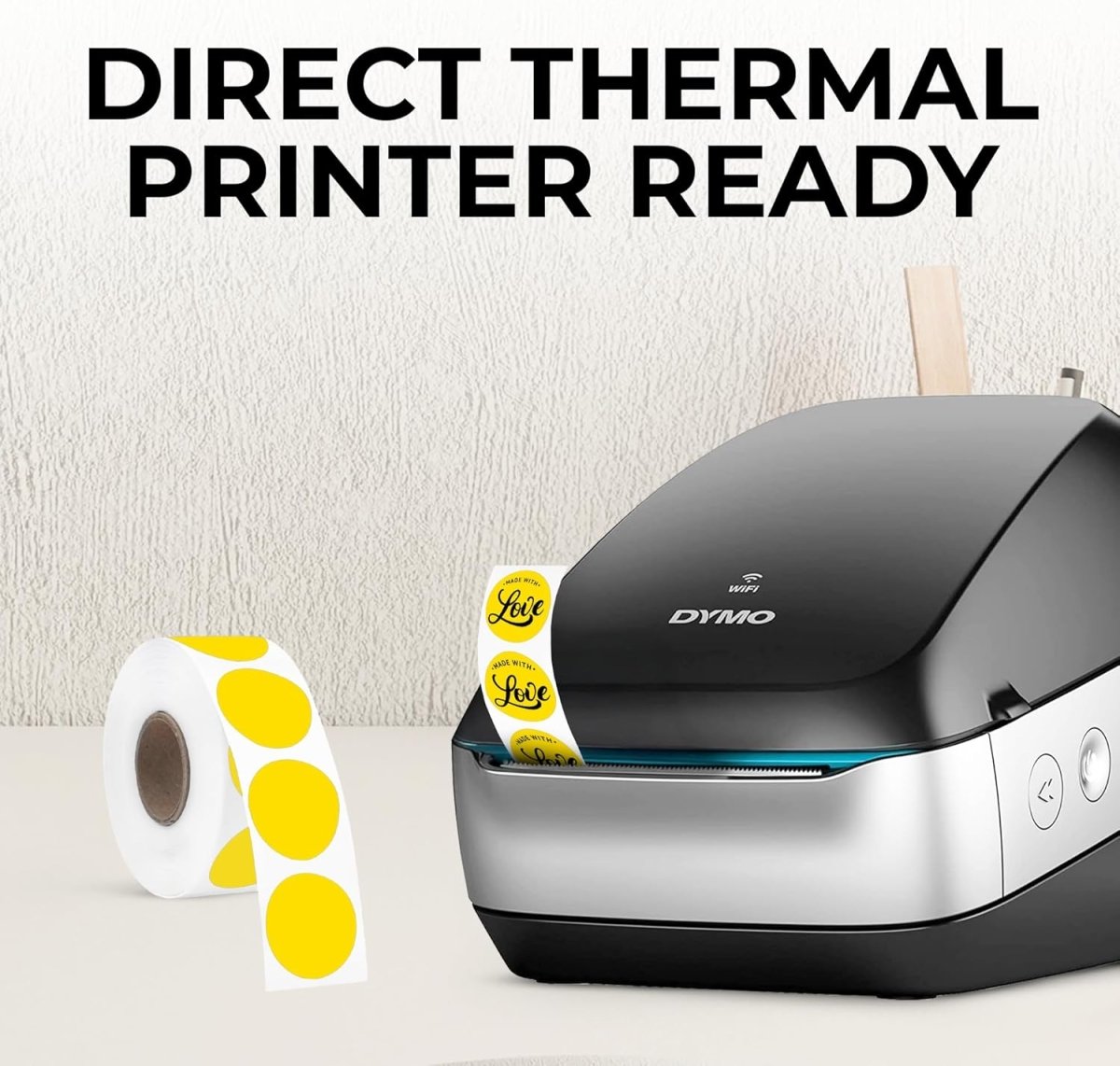 Thermal Labels - Circle - Store Supplies