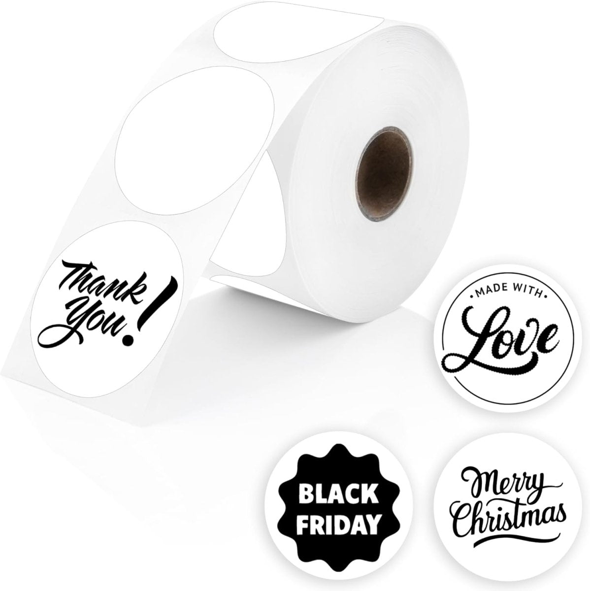 Thermal Labels - Circle - Store Supplies