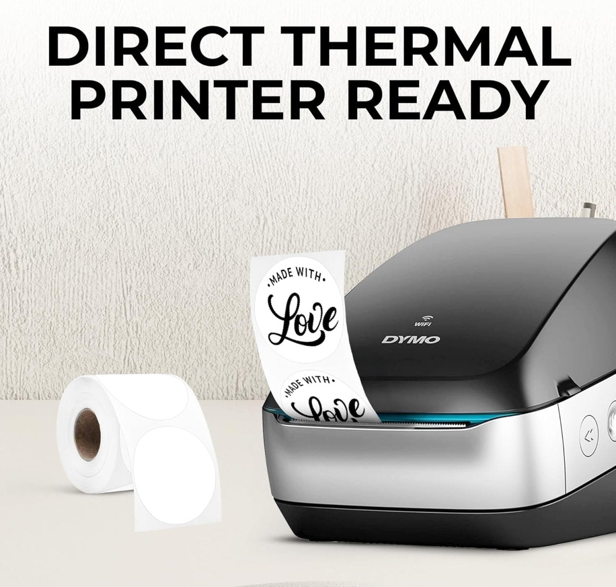 Thermal Labels - Circle - Store Supplies