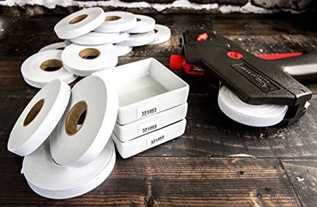Monarch 1110 Pricing Gun with Labels Starter Kit: Includes Price Gun, 8,500 White Pricing Labels and Preloaded Inker - Store Supplies