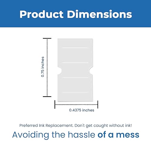Perco Price Labels For MX - 5500, Towa GS Series & Halmark Model H - 1 Sleeve / 8 Rolls / 8000 Blank Pricing Labels