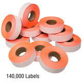 1812 Pricing Labels for Garvey 18 - 6 Price Gun - Store Supplies