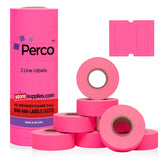 Perco 2 Line Labels - Blank Price and Date Gun Labels for Perco 2 Line Price and Date Guns - Made in USA